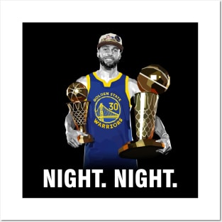 Stephen Curry Night Night Posters and Art